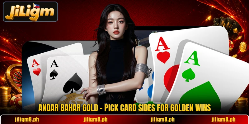 Andar Bahar Gold - Pick Card Sides For Golden Wins