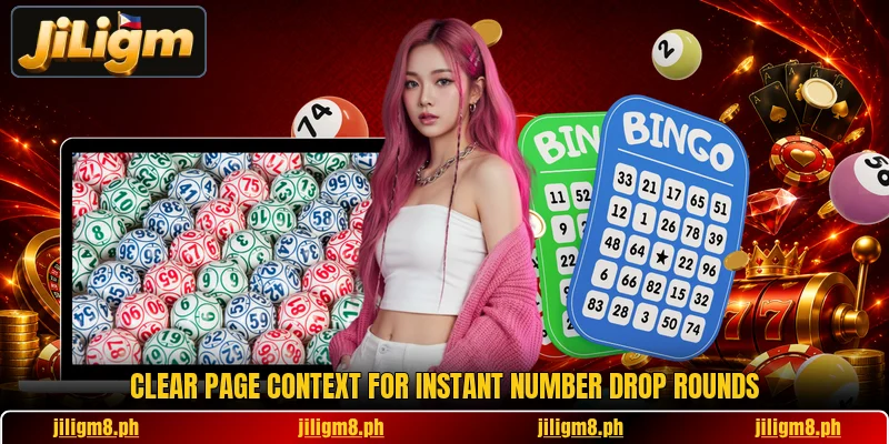 Clear page context for Instant Number Drop rounds