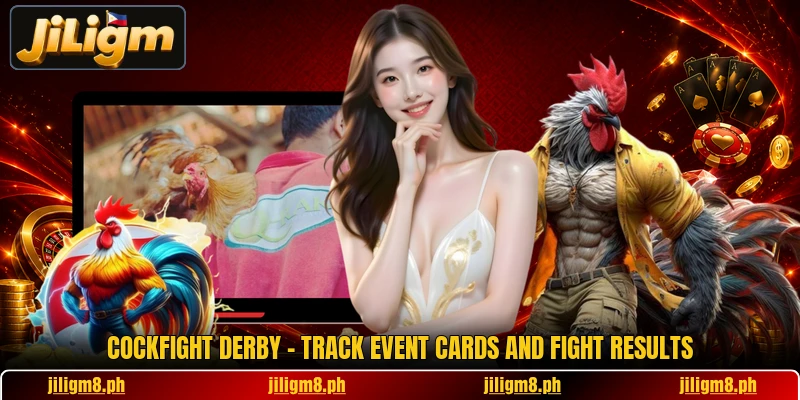 Cockfight Derby - Track Event Cards And Fight Results