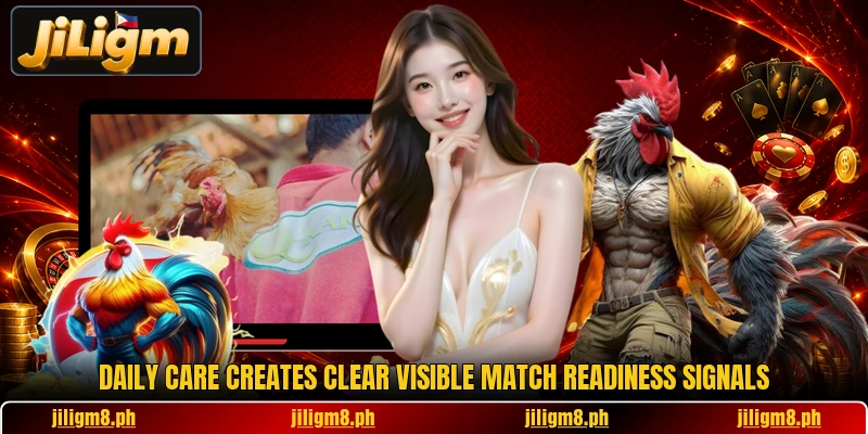 Daily care creates clear visible match readiness signals Daily care creates clear visible match readiness signals