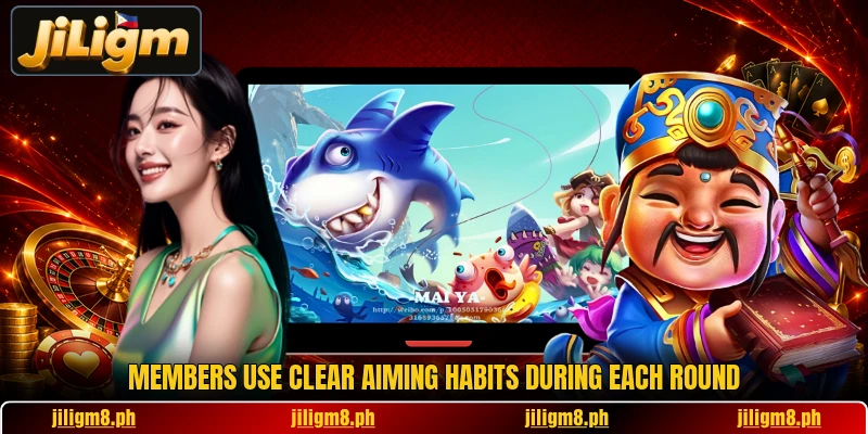 Members use clear aiming habits during each round