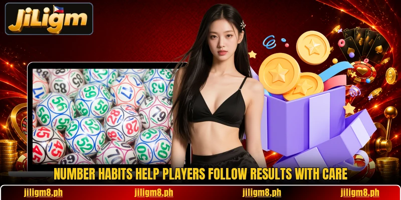 Number habits help players follow results with care