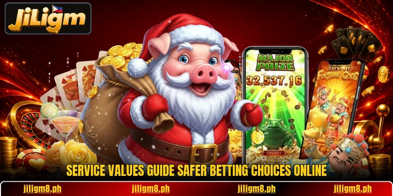 Service values guide safer betting choices online