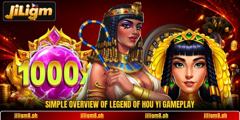 Simple overview of Legend of Hou Yi gameplay