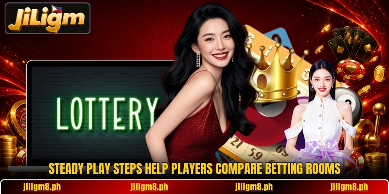 Steady play steps help players compare betting rooms Steady play steps help players compare betting rooms